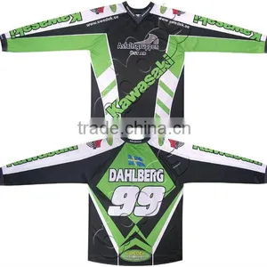 Digitally Sublimated Motocross Shirt thumbnail-1