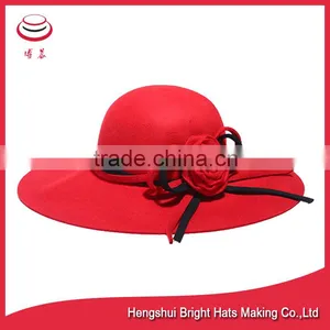 Classical Wool Felt Floppy Hat thumbnail-1