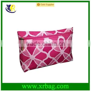 Womens Fashionable Makeup Bags / Cosmetics Bag Pink thumbnail-1