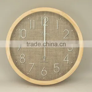 New Arrival New Design Wood Wall Clock With Glass Lens 25415 thumbnail-1