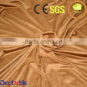 Upholstery Suede 100% Polyester Fabric for Jacket Sofa Shoes thumbnail-1