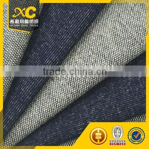 Indigo Terry Knitted Denim Jeans Fabric thumbnail-4