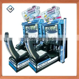 Coin OperatedTwo Player Initial D5 Arcade Car Racing Simultor Games Machine thumbnail-1