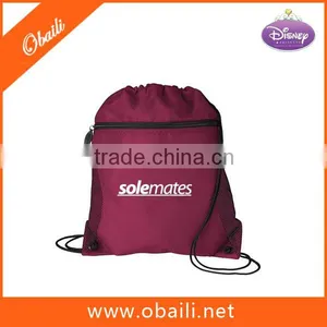 Promotional 210D Polyester Drawstring Bag thumbnail-1