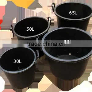Hydroponic Soft Seeds Nutrition Nursery Plastic Plant Pot Gallon Flower Pot thumbnail-1