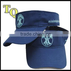 Custom 100% Cotton Sun Visor Hats thumbnail-1