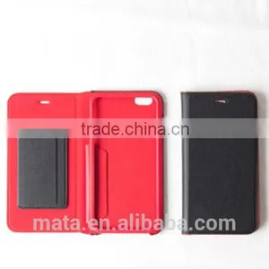 Retro Style Flip PU Leather Case With Card Slot Leather Case For Iphone 6 thumbnail-1