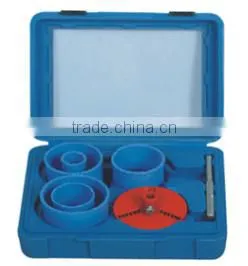 7Pcs Tungsten Carbide Gritted Hole Saw Kit thumbnail-1