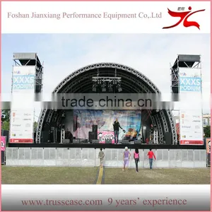 Concert Used Aluminum Mobile Stage Truss System thumbnail-6