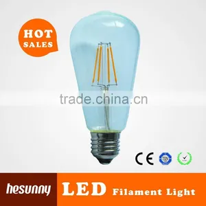 ERP TUV UL CE Standard 360 Degree 4W ST64 Led Filament Bulb thumbnail-1