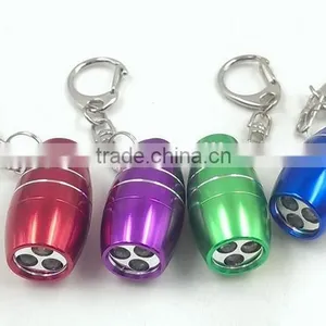 3led Egg Shape Keychain Light thumbnail-1