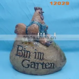 Garden Decoration, Ceramic Garden Frog thumbnail-1