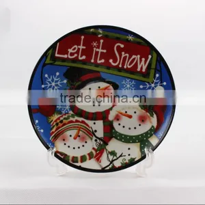 Factory Wholesale Antique Chinese Christmas Item Porcelain Plate thumbnail-4