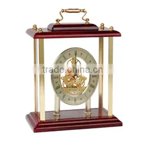 Modern Design Wooden Clock With Handle For Home Decor thumbnail-1