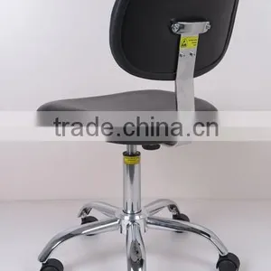 ESD Chair Anti Static Chair Lab Chair PU Leather Chair thumbnail-3
