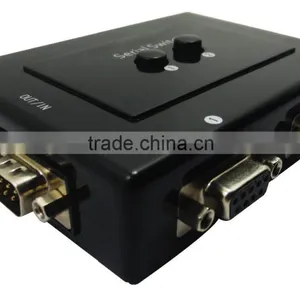 Serial Port Manual Share Switch 2 Port RS232 Switch for Printer and Scanner Business thumbnail-3