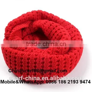 Cheap Hollow Knitted Wool Scarves Wholesale thumbnail-3