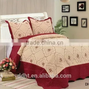 DH8807 Embroidery Quilts / Embroidery Bedspreads / Bedding Sets thumbnail-1
