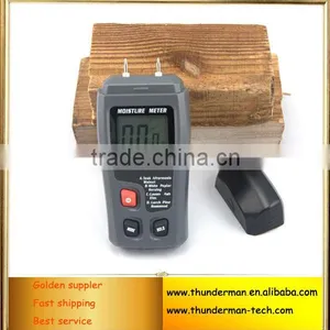 New -designed 2 Pin Steel Probe Digital Wood Moisture Meter for Measuring Moisture With LCD Display thumbnail-1