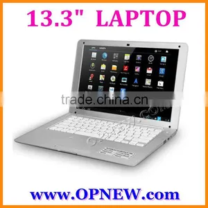 13 Inch Dual Core Laptop Computer VIA WM8880 Cpu 1.52Ghz With WIFI USB RJ45 Port Bluetooth thumbnail-1