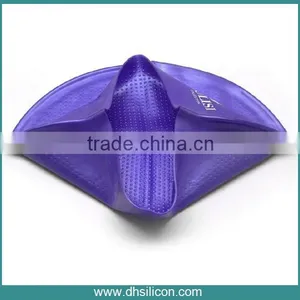 High Silicone Swim Custom Hat thumbnail-1