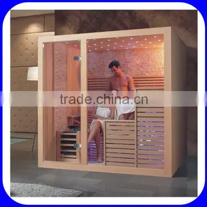 3~4 Person Traditional Stone Dry Steam Sauna Room Quality Choice thumbnail-2