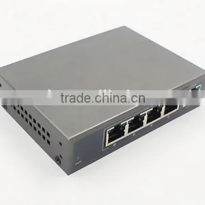 With 4-port Poe Switch 4+1 Port Desktip Fast Ethernet Switch for Network Camera thumbnail-4