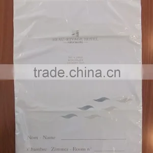 Plastic Drawstring Laundry Bag thumbnail-1