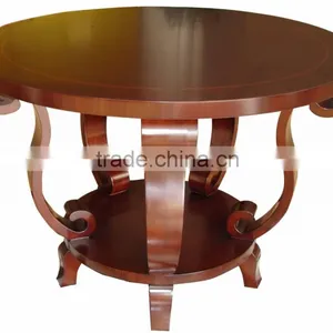 B-016 High Quality Wall Italy Design Wood Wooden Dining Table thumbnail-2