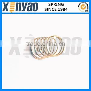 Battery Contact Yellow Zinc Compression Spring thumbnail-1
