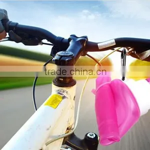 Collapsible Silicone Folding Water Bottle thumbnail-1