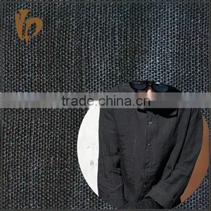 Factory Directly Sale 49% Ramie and 51% Linen Woven Fabric Plain Dyeing Fabric Ready for Shirt and Home Textile thumbnail-1