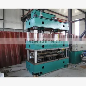 FX Stone Chip Coated Metal Roof Tile Sheet Roll Forming Machine thumbnail-3
