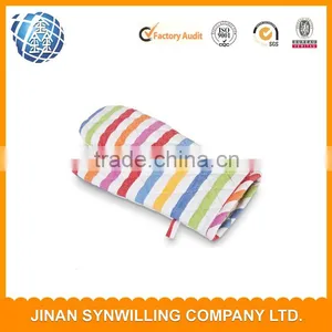 Lengthened Microwave Oven Gloves Mitts Cotton Baked Kitchen Gloves thumbnail-4