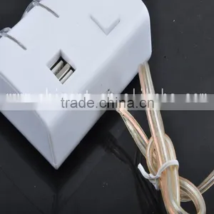 12V 3 Way Portable Dual Usb Car Socket Car Splitter thumbnail-6