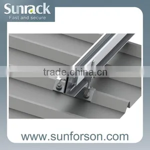 Tin Roof pv Panel Bracket for Home Use thumbnail-4