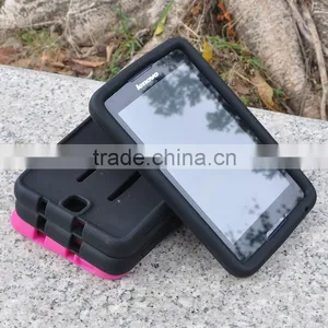 Factory High Quality Shockproof Kid Proof Silicone Kids 7 Inch Tablet Cases for Lenovo A3500 / A3000/ A3300 thumbnail-1