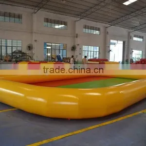 0.9mm PVC High Quality Air Sealed Inflatable Pool With EN14960 thumbnail-1