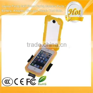 Yellow Motorcycle Bicycle Holder Shockproof Dirtproof Waterproof Case for IPhone 5 5S for Swimming Surfing Boating Diving thumbnail-3