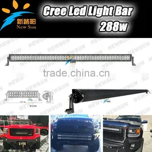 50 Inch 288W 4x4 C Ree Led Car Light 288W Led Light Bar Off Road Auto Led Light Arch Bent thumbnail-1