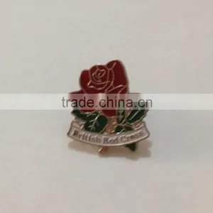 2016 Custom Gold Plated Brass Pin Badge Map Style,school Student Used Name Badge thumbnail-3