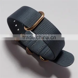 18 20 22 24mm Custom Solid Color OEM Designer Nylon Band thumbnail-3