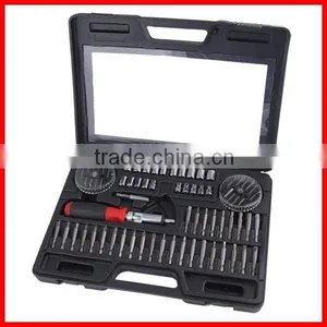 72pc Socket and Bit Combination Mechanical Hand Tool Set thumbnail-1