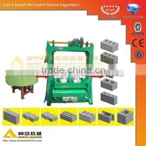 QTJ4-60 Manual No-baking Precast Block Machine thumbnail-1