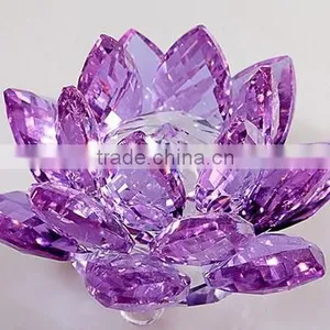 Elegant Crystal Lotus Flower thumbnail-1