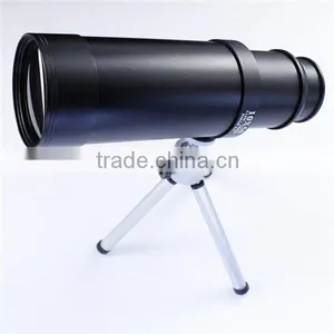 10X50 Long Range Motorized Brass Telescope With Wooden Stand thumbnail-1