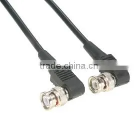 BNC Male to BNC Right Angle Male (RG174) 50 Ohm Coaxial Cable Assembly thumbnail-4