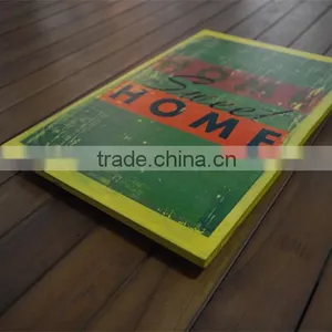 Wooden Vintage Style Sign - Wall Decoration WQ-002 thumbnail-6