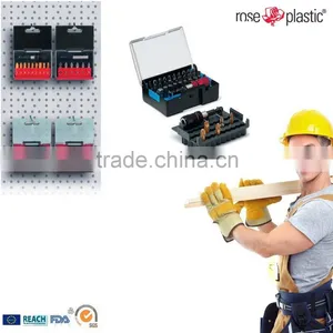 Clear Visible Plastic Packaging Box for Bits Set With Printing Available BP thumbnail-1