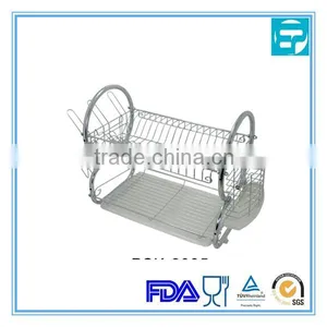 Steel Kitchen Houseware Organizer Pantry Rack (Silver) thumbnail-2